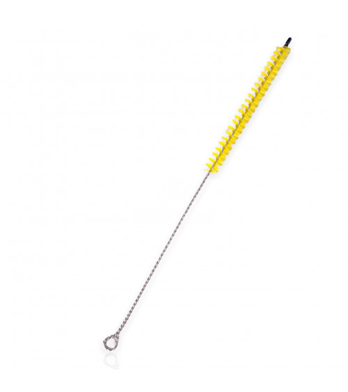 Accesorios cachimba limpieza cepillo de mástil amarillo 47 cm