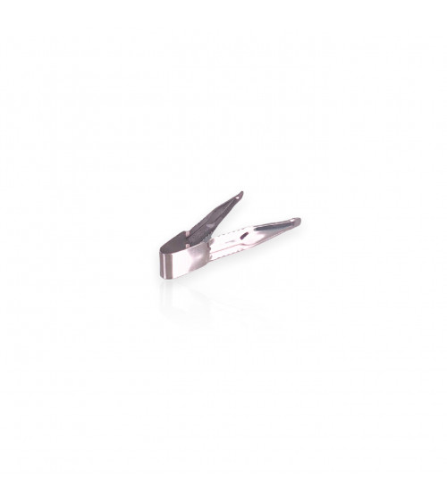 Pinzas mini de aluminio 5 cm para cachimba