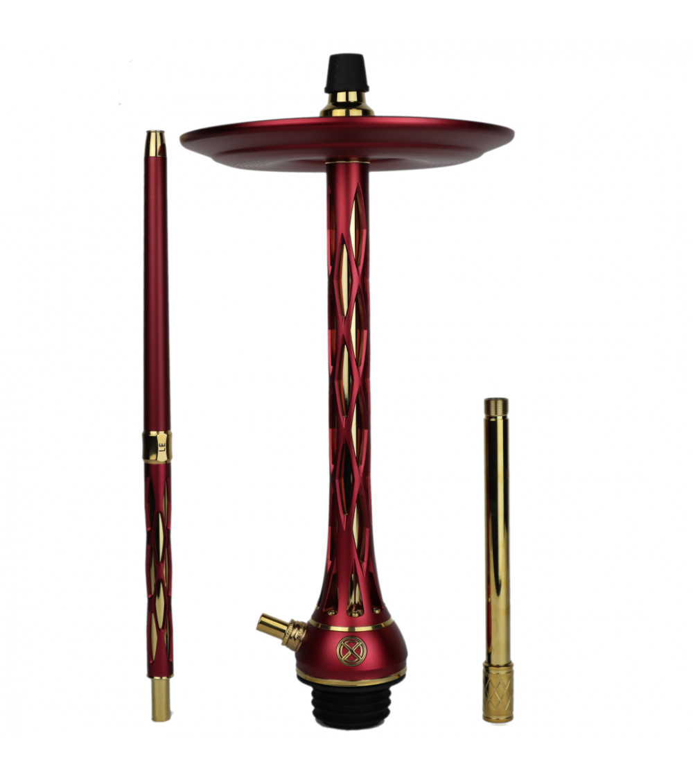 Cachimba Blade Hookah One M Red Gold