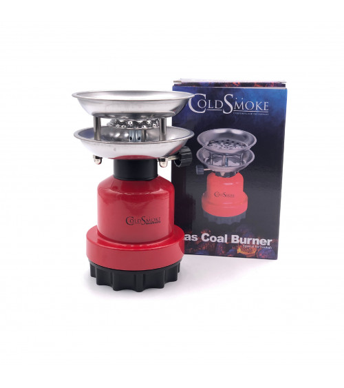 Hornillo de gas Cold Smoke Gas Coal Burner rojo