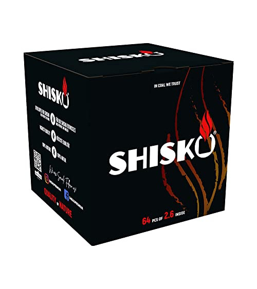 [Pack 4kg] Carbón natural Shisko 26mm