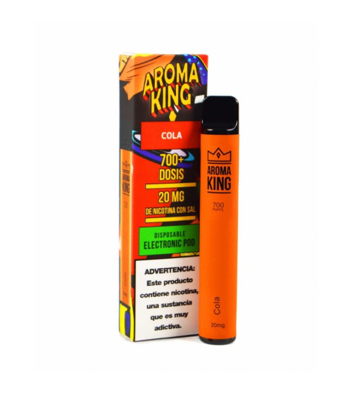Pod desechable Aroma King eHookah Cola (Sin nicotina)