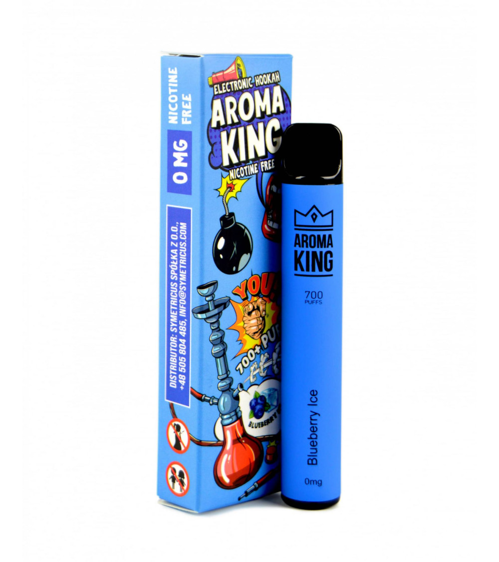 Pod desechable Aroma King eHookah Blueberry Ice (Sin nicotina)