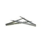 Pinzas de Aluminio Dentadas Helium 30 cm - Accesorios para cachimbas