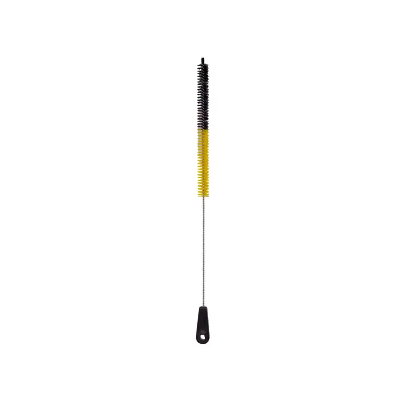 Cepillo de mástil 70 cm amarillo y negro para limpieza de tuberías y conductos