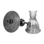 Cachimba Mr Shisha Baby Pro - Cachimba pequeña para principiantes con bowl de cristal