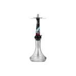 Cachimba Amotion Valve premium con válvula de aire, diseño moderno en cristal y negro