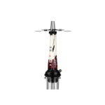 Cachimba Amotion Valve premium España - tubo blanco y negro con válvula