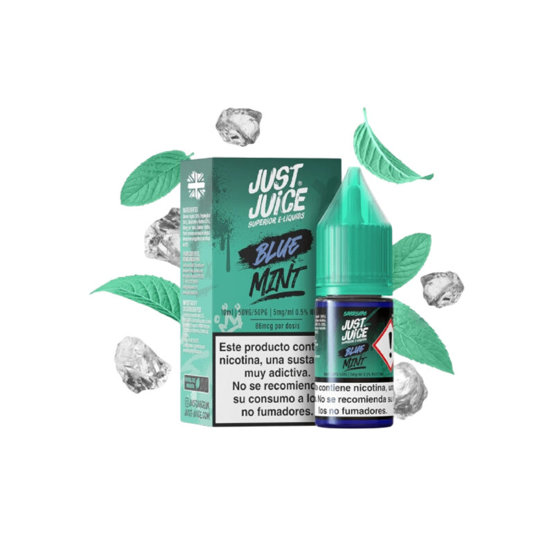 Just Juice Blue Mint 20mg - Líquido nicotina sales premium cachimba España