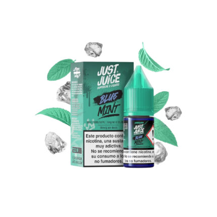 Just Juice Blue Mint 10ml sales nicotina 10mg líquido vapeo