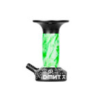 Cachimba DMNT Alkimia verde y negra, cachimba mediana de diseño moderno para fumar
