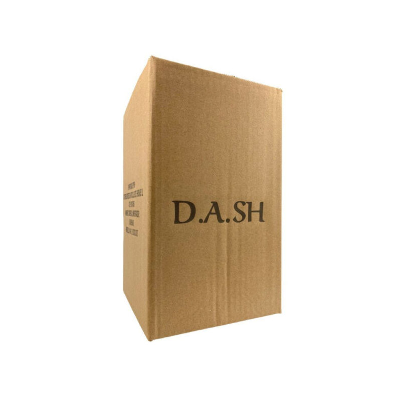 Base de cristal grande DASH CUTS PRO GREY para cachimba, base premium de cachimba