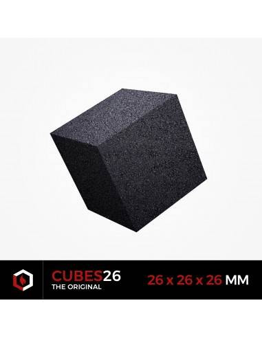 Carbones naturales Black Coco 26mm cubo 1kg para cachimba