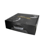 Cachimba Mr Shisha Mini Valhalla - Cachimba mini negra con diseño vikingo y asa plateada
