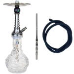 Cachimba Dash Mini Cosmo - cachimba mini con vaso cristal y accesorios