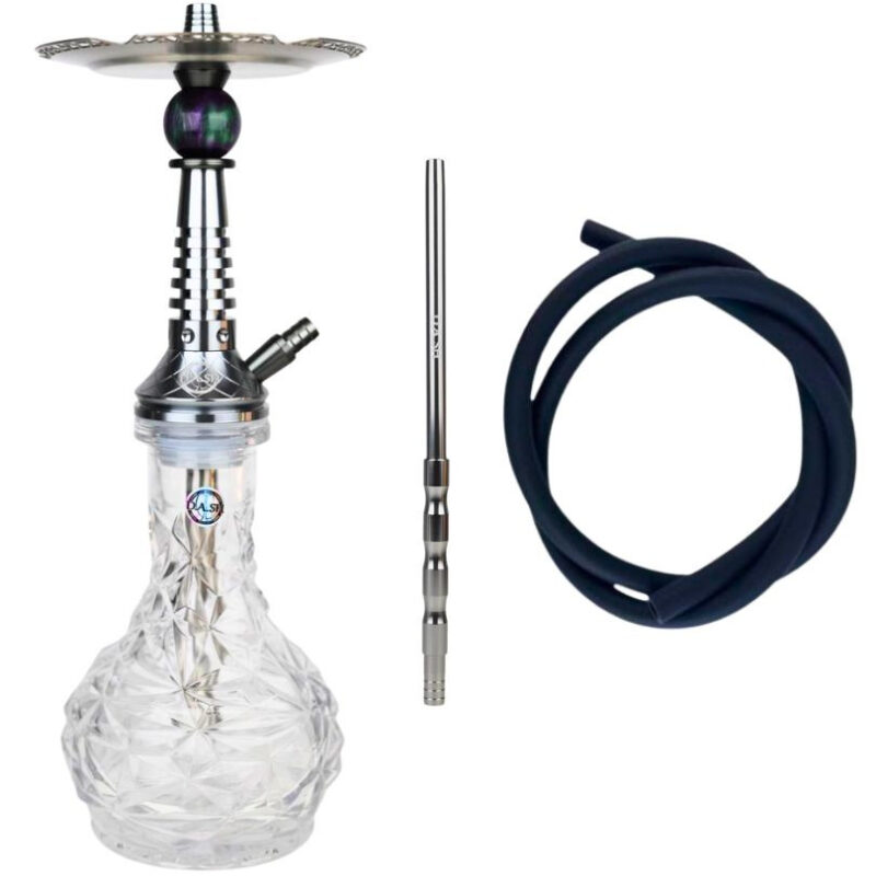 Cachimba Dash Mini Cosmo - cachimba mini con vaso cristal y accesorios