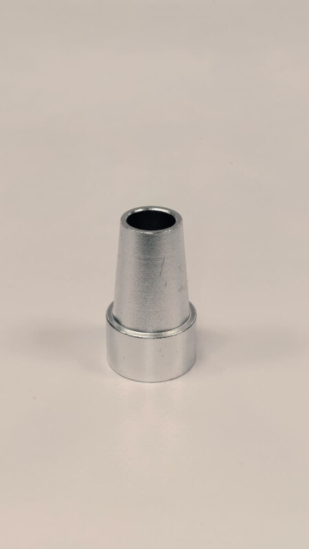 Conector cazoleta Helium Nova plateado para cachimbas, accesorio metálico de calidad