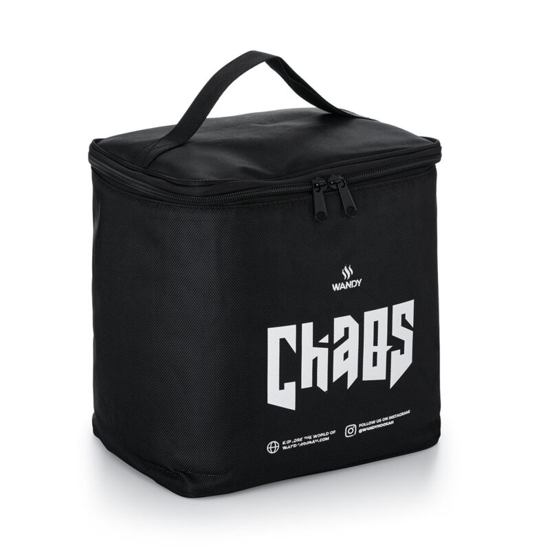 Bolsa térmica WANDY CHAOS mini cachimba negra con asa