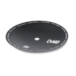 Plato cachimba WANDY CHAOS MINI SABER plateado, serie Chaos para shisha premium