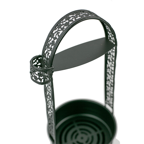 Carbonera Black accesorio cachimba metal perforado diseño moderno España