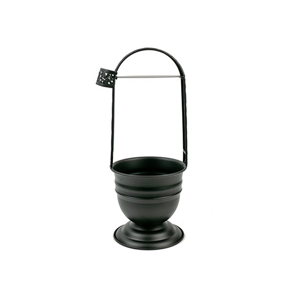 Carbonera Black accesorio cachimba metal negro base pedestal España