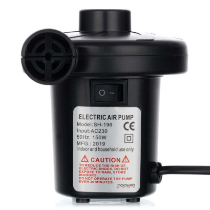 Soplador eléctrico Hookah Pump SH-196, bomba aire para cachimbas 150W AC230