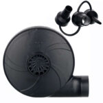 Soplador eléctrico Hookah Pump negro con accesorios para cachimba