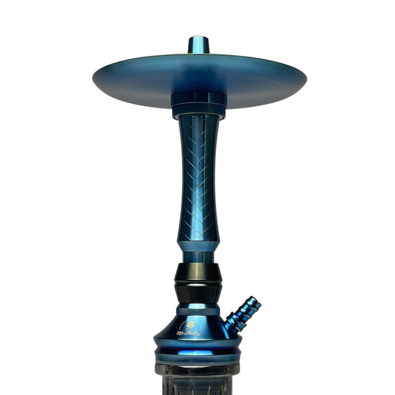 Cachimba Mr Shisha Valhalla Blue - Shisha mediana azul de calidad premium