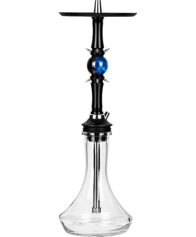 Cachimba Premium Moze Sphere 2 Blurry Neptune con esfera azul y base cristal