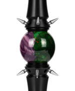 Cachimba Moze Sphere 2 Lactic Titan premium con diseño de esfera y pinchos metálicos