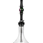 Cachimba Moze Sphere 2 Lactic Titan premium con vaso cristal y bola decorativa
