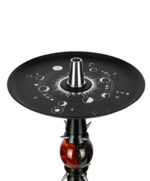 Cachimba Moze Sphere 2 Lucent Mars premium con diseño lunar y base roja
