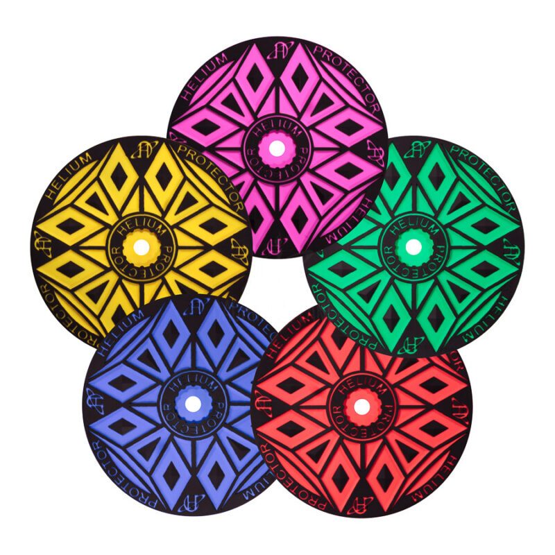 Helium Protector tapete silicona cachimbas 5 colores protección disco