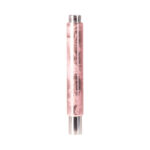Tubo de inmersión de resina Helium Elysium rosa con detalles plateados para cachimbas