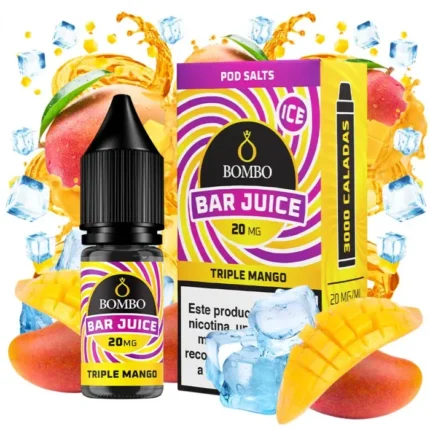 Bombo Bar Juice Triple Mango 10ml 10mg