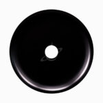 Plato Helium Elysium negro para cachimbas - Plato y pantalla de calidad premium