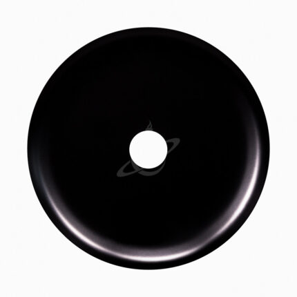 Plato Helium Elysium negro para cachimbas - Plato y pantalla de calidad premium