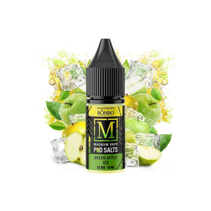 Magnum Vape by Bombo Salts Green Apple Ice 10mg - Líquido nicotina sales