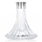 Base Cachimba Aladin MVP A36 Clear cristal transparente con anillo plateado