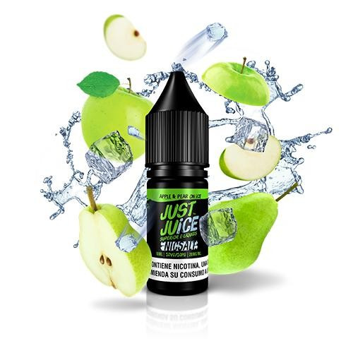 Just Juice Nic Salt Apple & Pear On Ice 20mg - Líquido cachimba nicotina