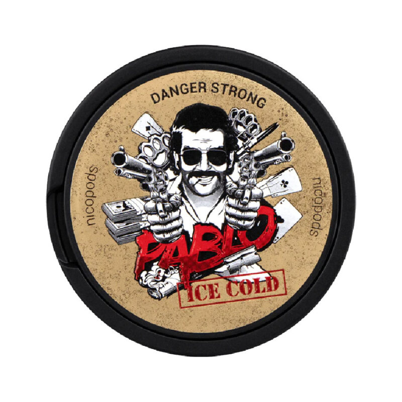 Bolsitas nicotina PABLO ICE COLD Danger Strong - Sales de nicotina premium España