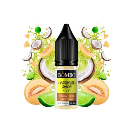 Bombo Nic Salt Wailani Juice Melon Lime Coco - Líquido cachimba con melón, lima y coco