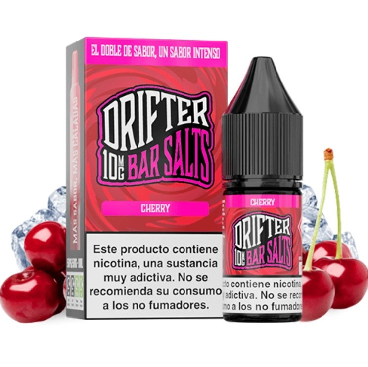 Drifter Bar Salts Cherry - Líquido nicotina sales 10mg cachimba España