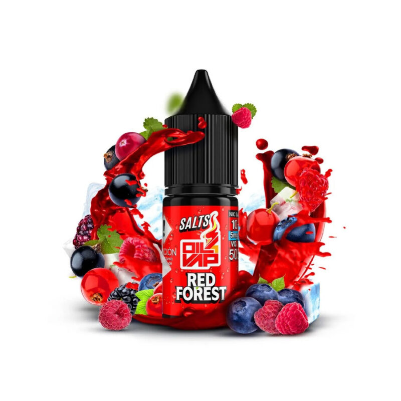 Oil4Vap Red Forest 10ml líquido sin nicotina berries cachimba España