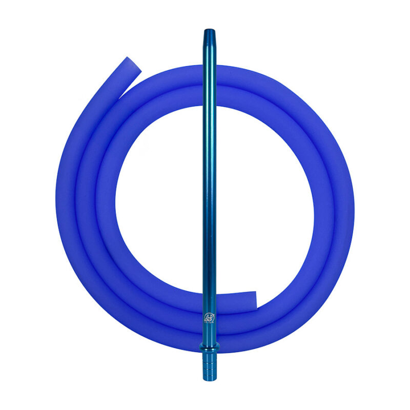 Manguera silicona Helium cachimba azul flexible tubo agua