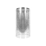 Cubrevientos rejilla 20x11cm para cachimbas - pantalla metálica protectora