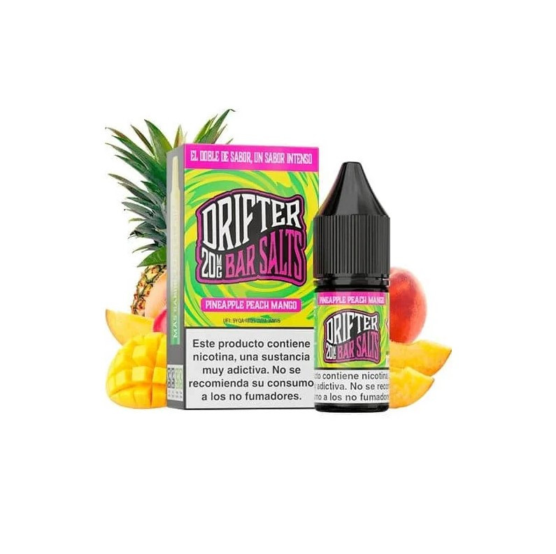 Drifter Bar Salts Pineapple Peach Mango 20mg - Sales de nicotina premium