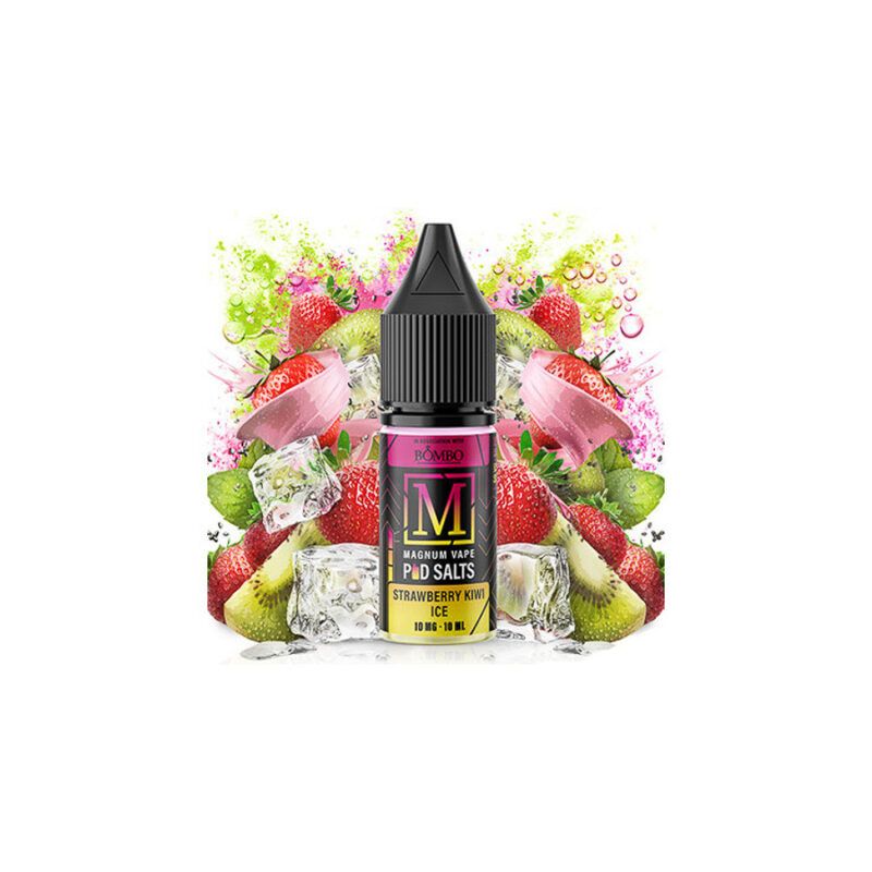 Magnum Vape Bombo Salts Strawberry Kiwi Ice - Líquido nicotina sales 10mg 10ml