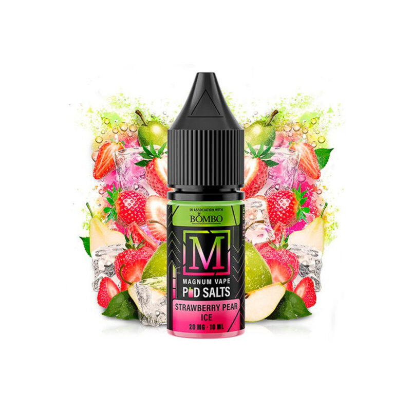 Magnum Vape Bombo Salts Strawberry Pear Ice 20mg - Líquido nicotina sales