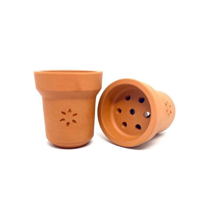 Cazoleta Solaris Bowl Mars turca cerámica naranja con perforaciones